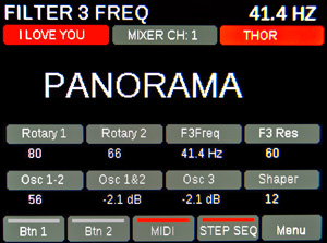 nektar panorama display