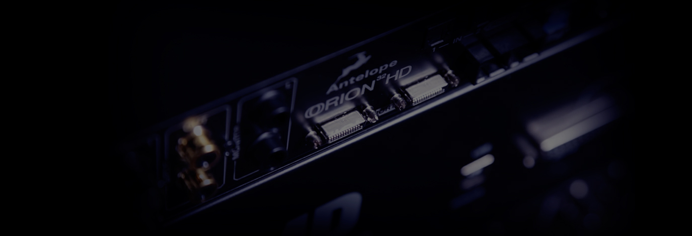 Promoción limitada de la serie Antelope Audio Orion 32
