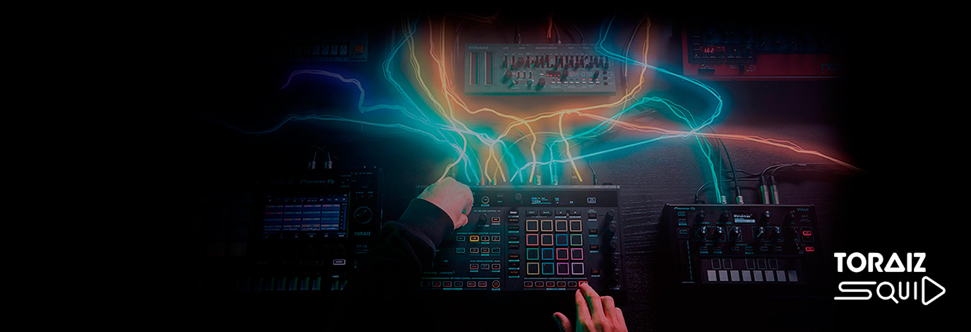 Presentación del secuenciador multipista Toraiz Squid de Pioneer DJ para crear música en directo o en el estudio.