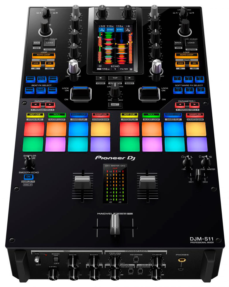 Pioneer DJ DJM-S11: nuevo mezclador DJ profesional para scratching en Drunkat