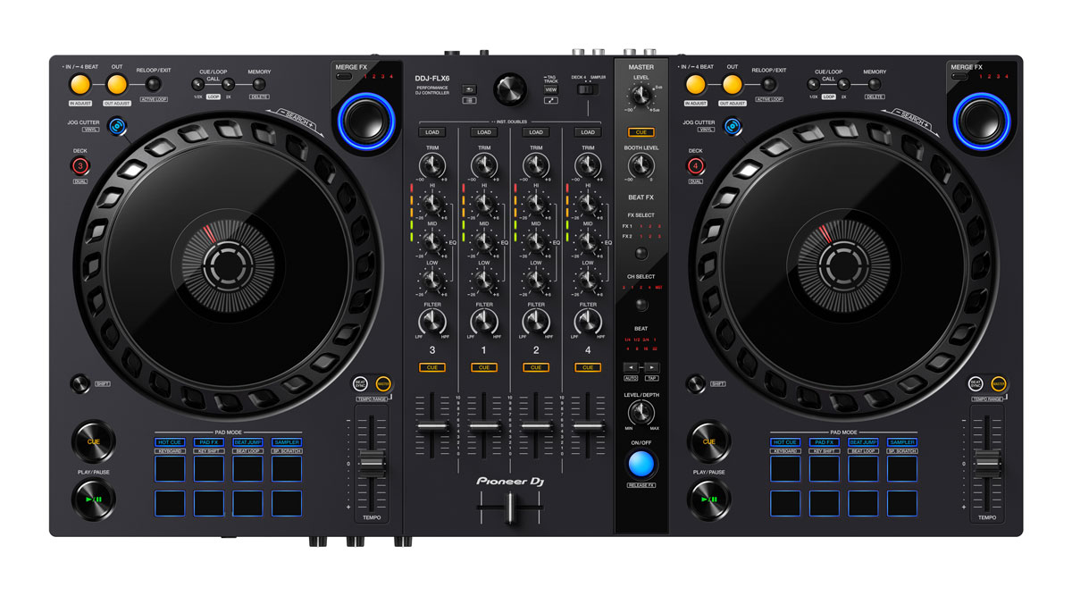 Drunkat presenta: Pioneer DJ DDJ-FLX6: nuevo controlador DJ de 4 canales para Rekordbox y Serato