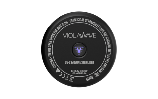 Violawave Bullet: elimina hasta el 99.5% de bacterias y virus de tus micrófonos en solo 5 minutos