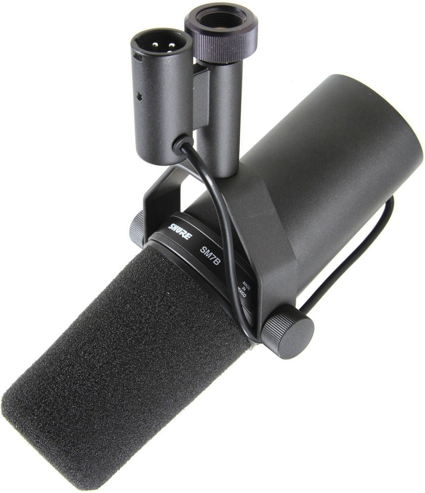 Shure SM7B es un micrófono con calidad de estudio pero con la robustez y versatilidad de un micro dinámico