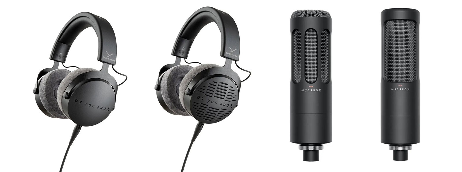 Beyerdynamic Pro X es la nueva serie de auriculares y micrófonos que ofrecen una alta calidad de sonido con prestaciones modernas