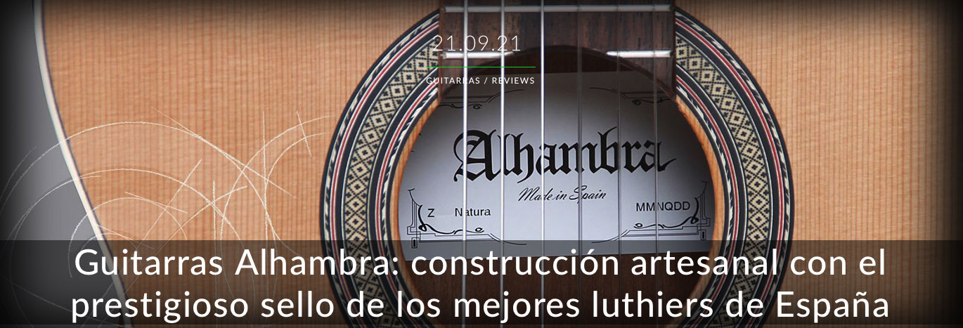 Guitarras Alhambra 6 Olivo y Alhambra 6 Ébano: dos joyas de construcción artesanal con el prestigioso sello de los mejores luthiers de España.