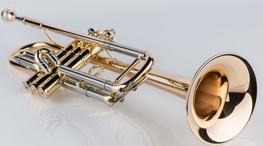 Materiales y acabados de las trompetas
