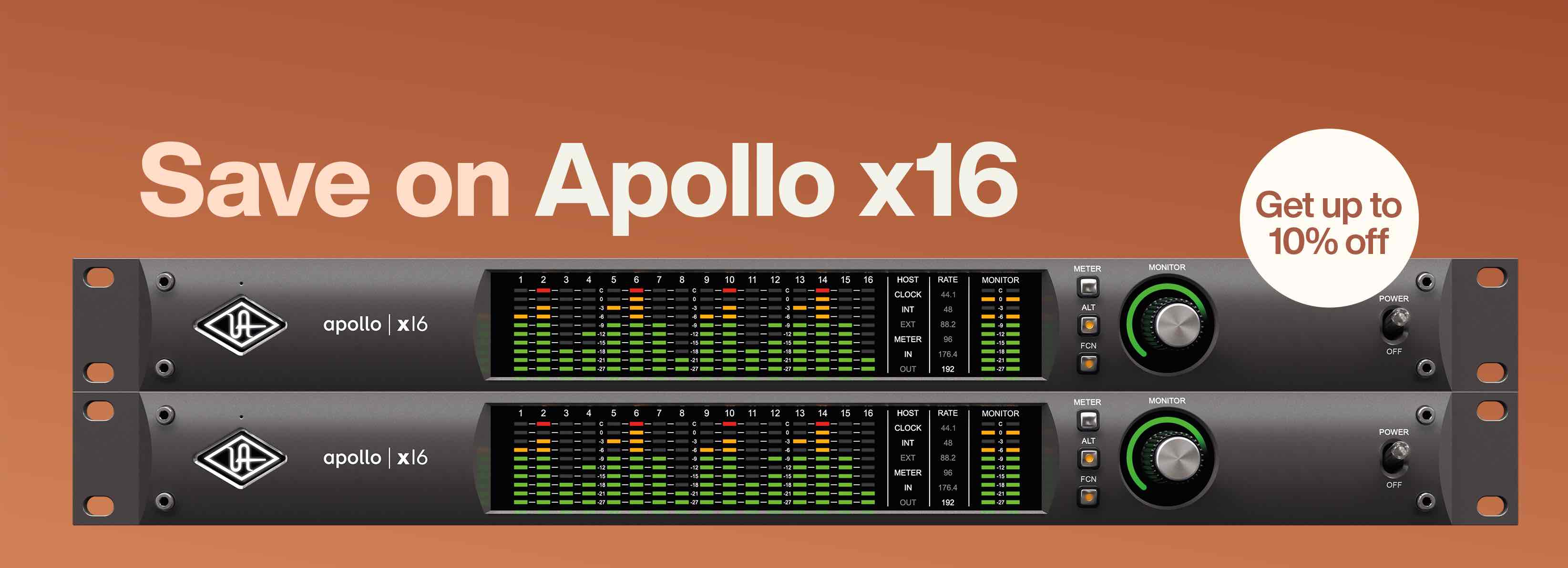 Compra tu nueva Apollo x16 HE con un ahorro de hasta 500€