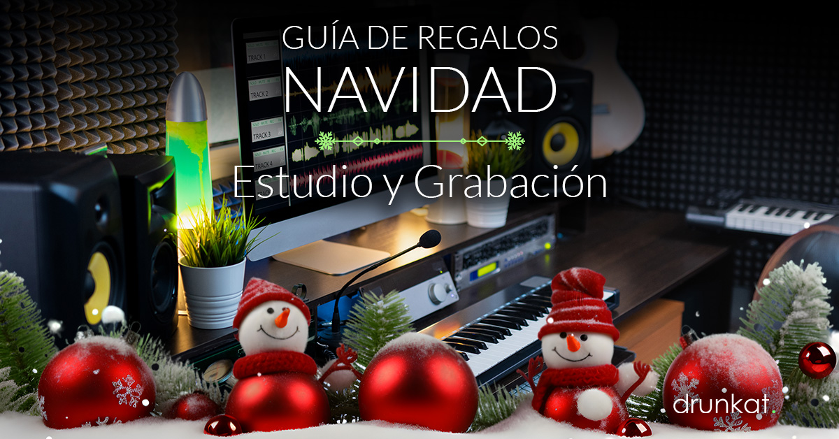 Guía de regalos de estudio y grabación para esta Navidad en Drunkat