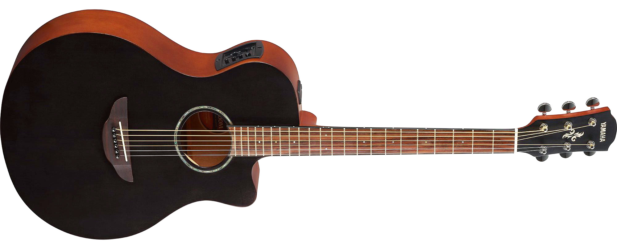 Yamaha APX 600M Smokey Black es una guitarra electroacústica con un cómodo cuerpo delgado, acceso fácil a los trastes superiores, excelente facilidad de ejecución y tono acústico natural.