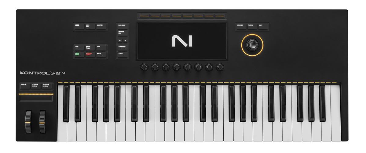Komplete Kontrol S49 MK3 ofrece un teclado Fatar de alta calidad