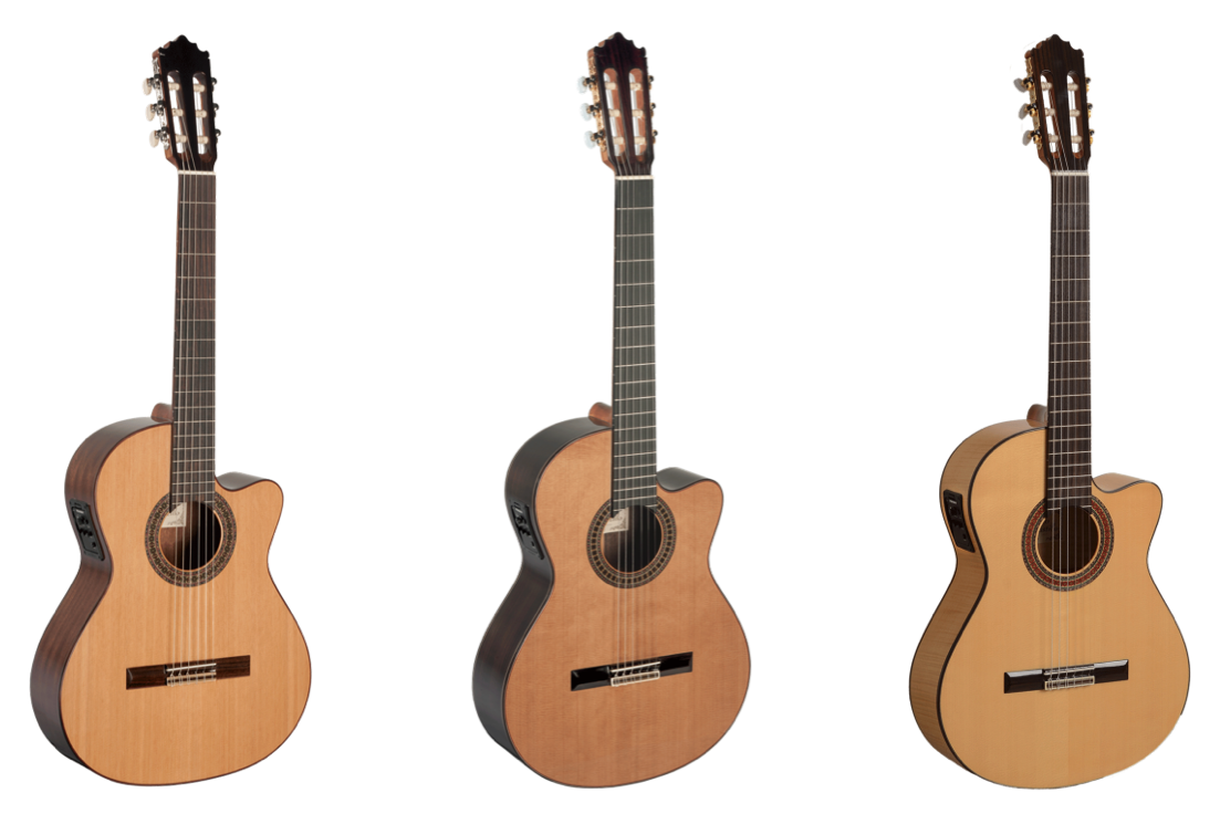 Las guitarras clásicas Paco Castillo fusionan la artesanía tradicional española con las últimas tecnologías de mecanización.