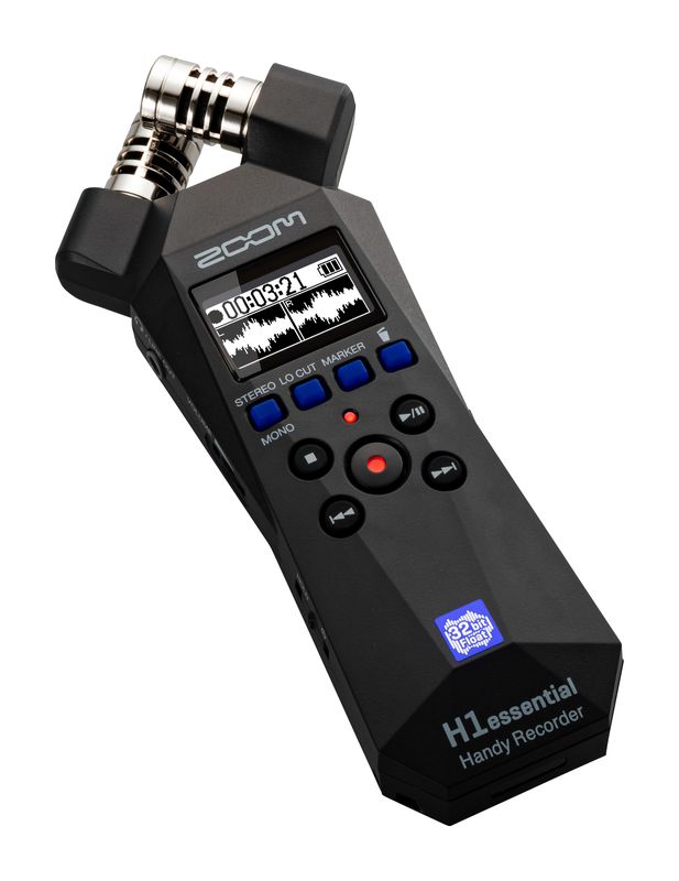 Equipada con dos micrófonos X/Y integrados, la Zoom H1E ofrece una calidad de audio excepcional en cualquier entorno