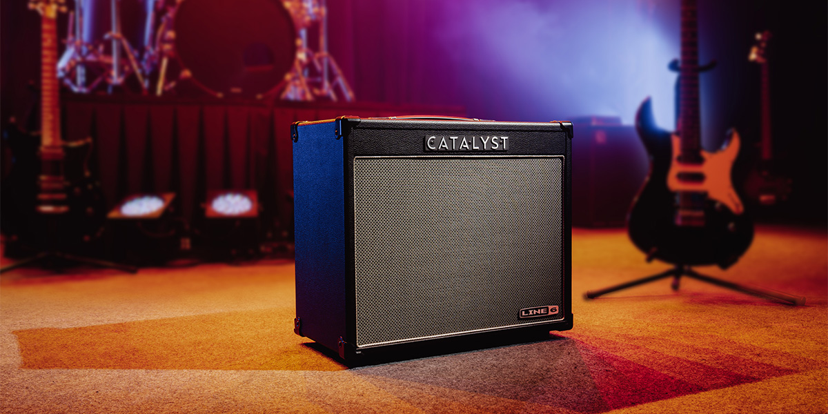 Line6 Catalyst CX 200 es un amplificador combo para guitarra eléctrica de 200W y 2 x 12", con modelado digital