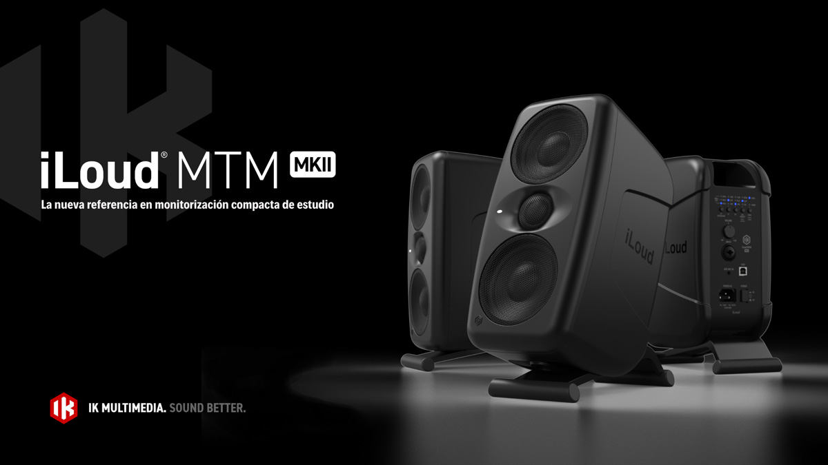 IK Multimedia iLoud MTM MKII: monitor de estudio con calibración digital ARC para una definición detallada y una respuesta plana en cualquier entorno