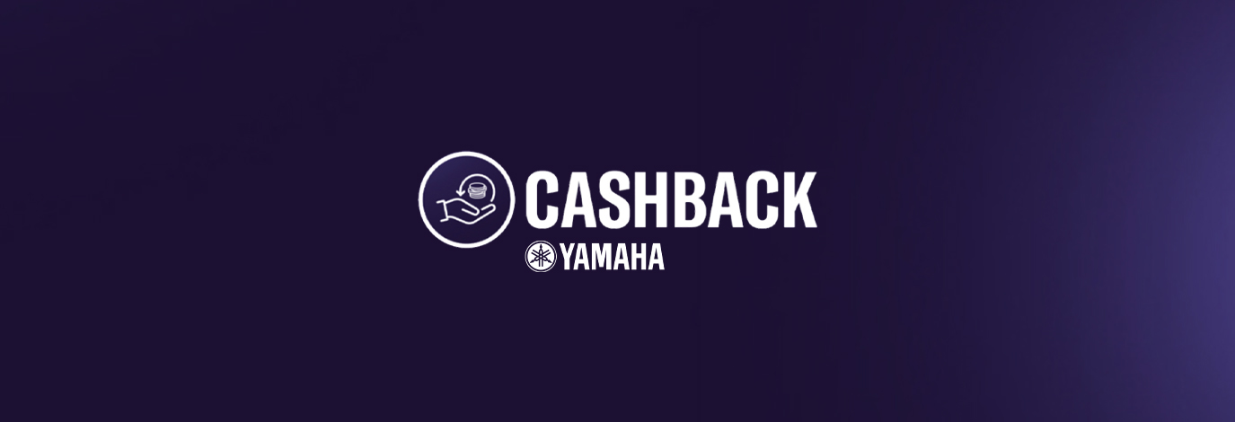 Yamaha Cashback Promo te ofrece descuentos exclusivos por tiempo limitado: del 4 de septiembre de 2024 al 15 de enero de 2025, ahorra hasta 150€ en instrumentos seleccionados de Yamaha.