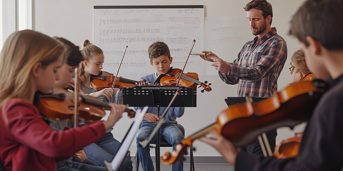 Todo lo que necesitas para la Vuelta al cole, lo tienes en Drunkat! Instrumentos clásicos de cuerda.
