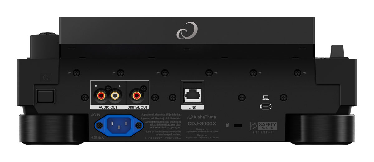 CDJ-3000X: Conectividad y soporte de medios
