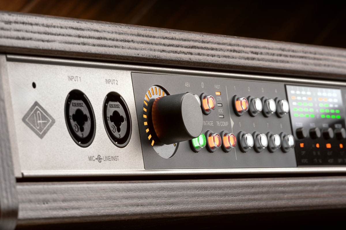 Universal Audio Volt 876: grabación profesional con preamplificadores vintage y compresión 1176
