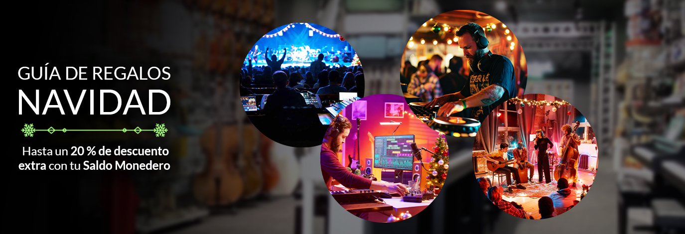 Guía de regalos de navidad: DJ, Grabación, Instrumentos Musicales, Equipos de directo