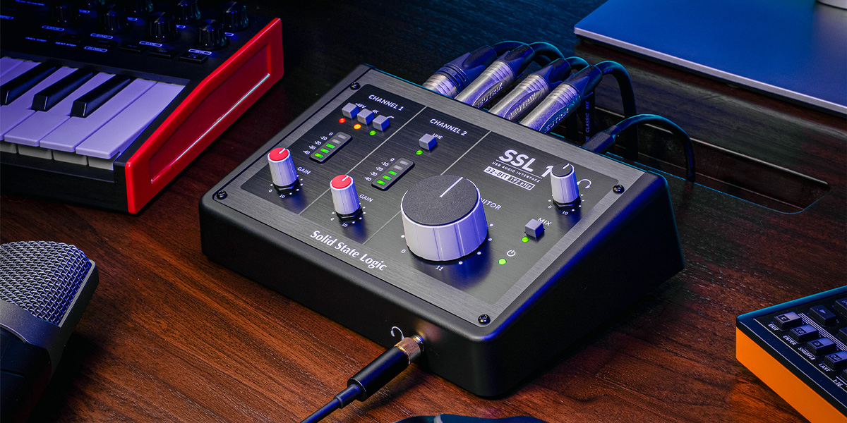 Solid State Logic SSL 1: Interfaz de audio USB-C compacta con previo SSL y conversión 32-bit / 192 kHz