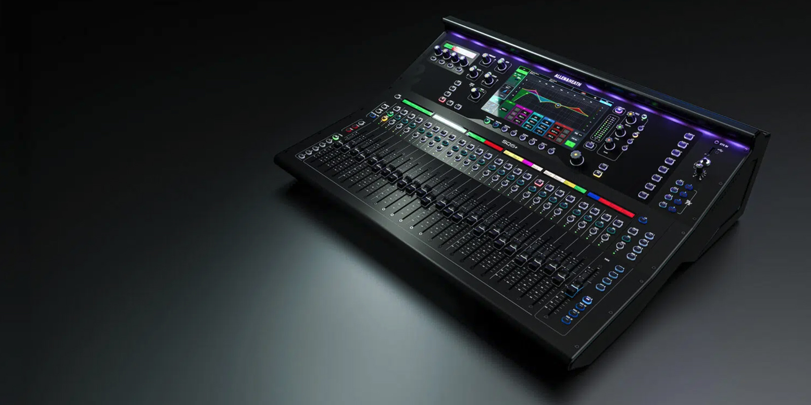 Allen & Heath SQ6+: Mesa de mezclas digital de 48 canales y 44 buses con RackUltra FX