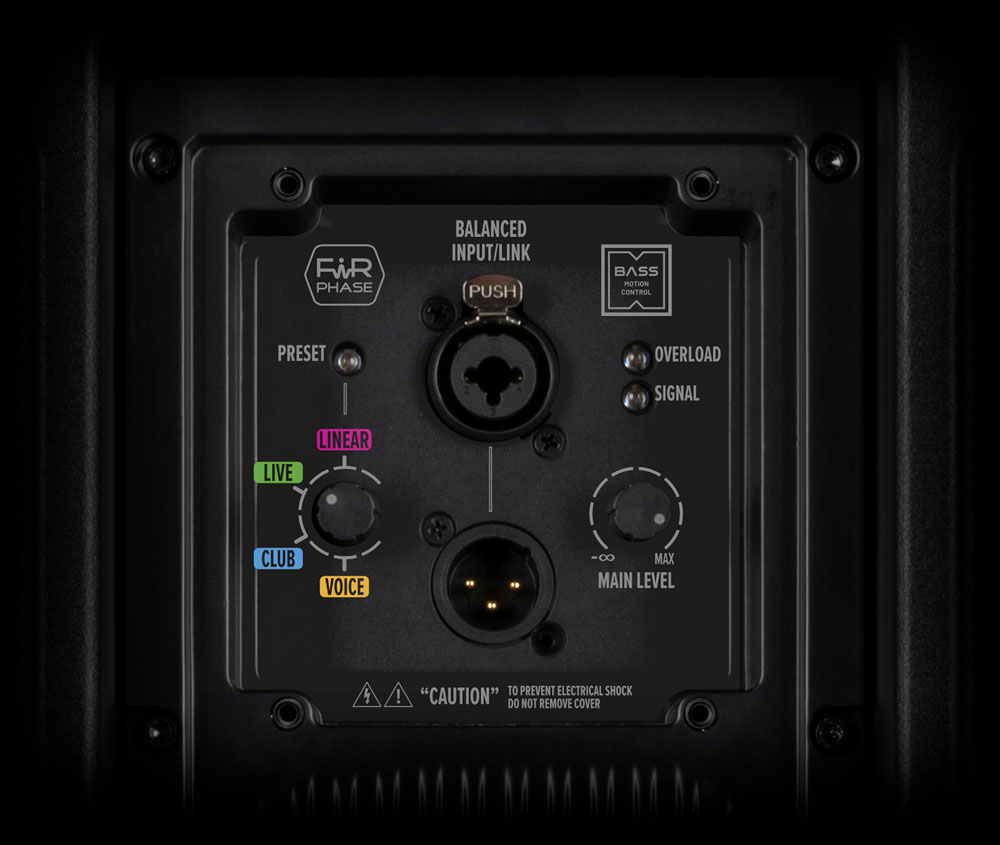 RCF EVOX V15: sistema de columna profesional de 3 vías con alta potencia, amplia cobertura y DSP avanzado