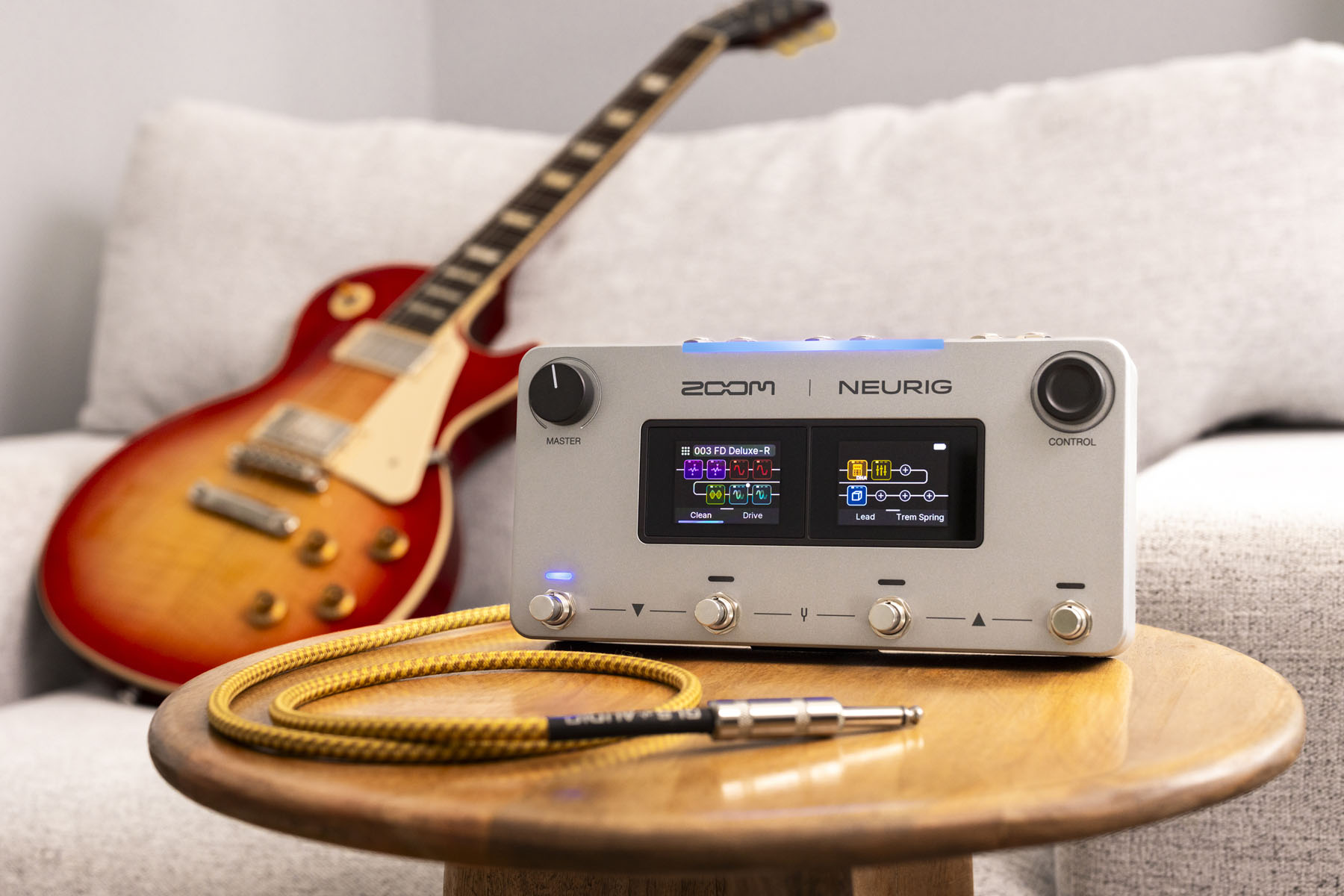 Zoom NEURIG: Modelado neuronal de amplificadores y multiefectos con tecnología NAM A2-lite