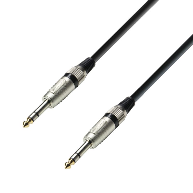 Adam Hall 4 Star Series 5m Cable XLR Male to 6.3mm Jack Mono Microphone Rean