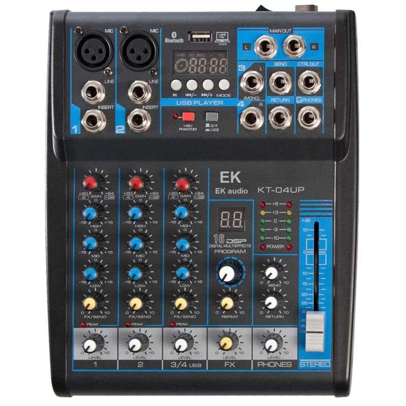 Ek Robe Mixer EK Audio KT04UP | drunkat.es