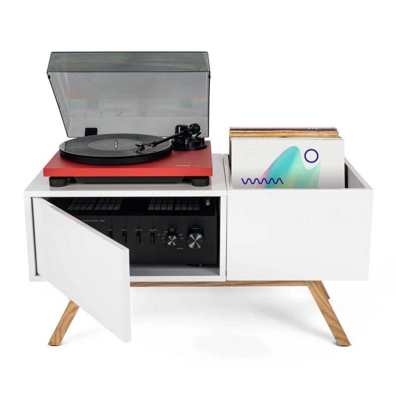 Caja de almacenamiento de vinilo para discos de música personalizada - –  Unique Sound and Light